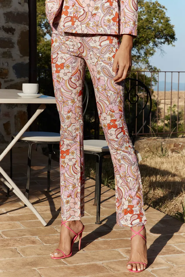 Runaway The Label Pants Shop Monaco Pant 8211 Lilac Floral