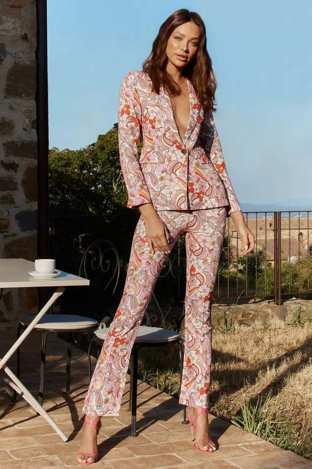 Runaway The Label Pants Shop Monaco Pant 8211 Lilac Floral Runaway The Label Pants Shop Monaco Pant 8211 Lilac Floral