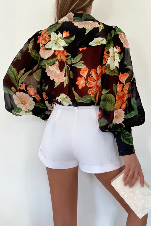 Runaway The Label Shirts and Blouses Shop FLEETWOOD BLOUSE 8211 MAIORI BLACK