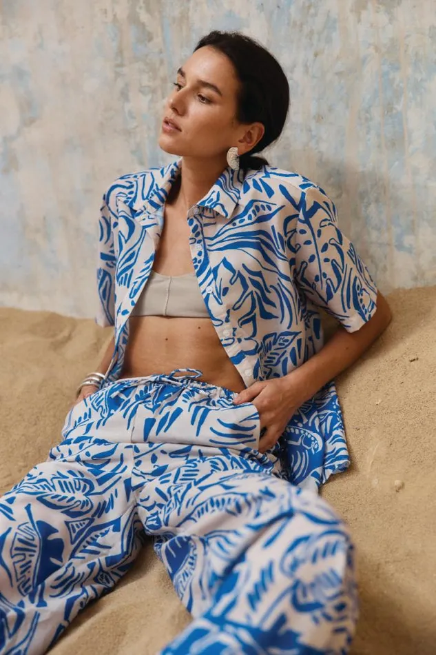 Runaway The Label Shirts and Blouses Shop SANTINO SHIRT 8211 SANTINO PRINT