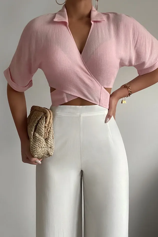 Runaway The Label Shirts and Blouses Shop Vacay Shirt 8211 Pink