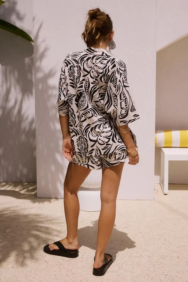Runaway The Label Shirts and Blouses Shop VENUS SHIRT 8211 SANTINO BLACK