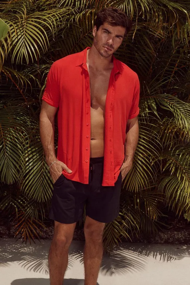 Runaway The Label Shirts Menswear PERRY SHIRT 8211 RED