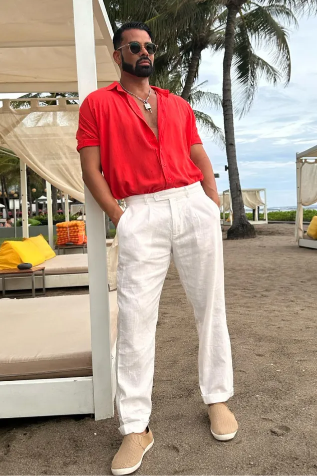 Runaway The Label Shirts Menswear PERRY SHIRT 8211 RED