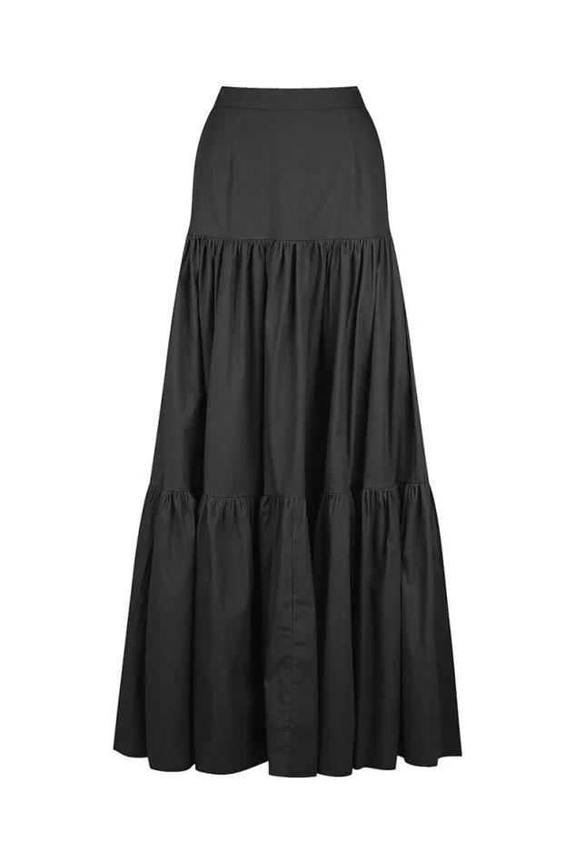 Runaway The Label Skirts Shop Ayla Maxi Skirt 8211 Black