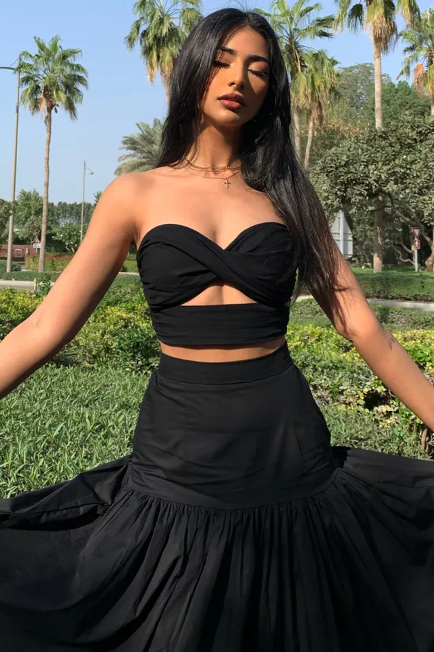 Runaway The Label Skirts Shop Ayla Maxi Skirt 8211 Black