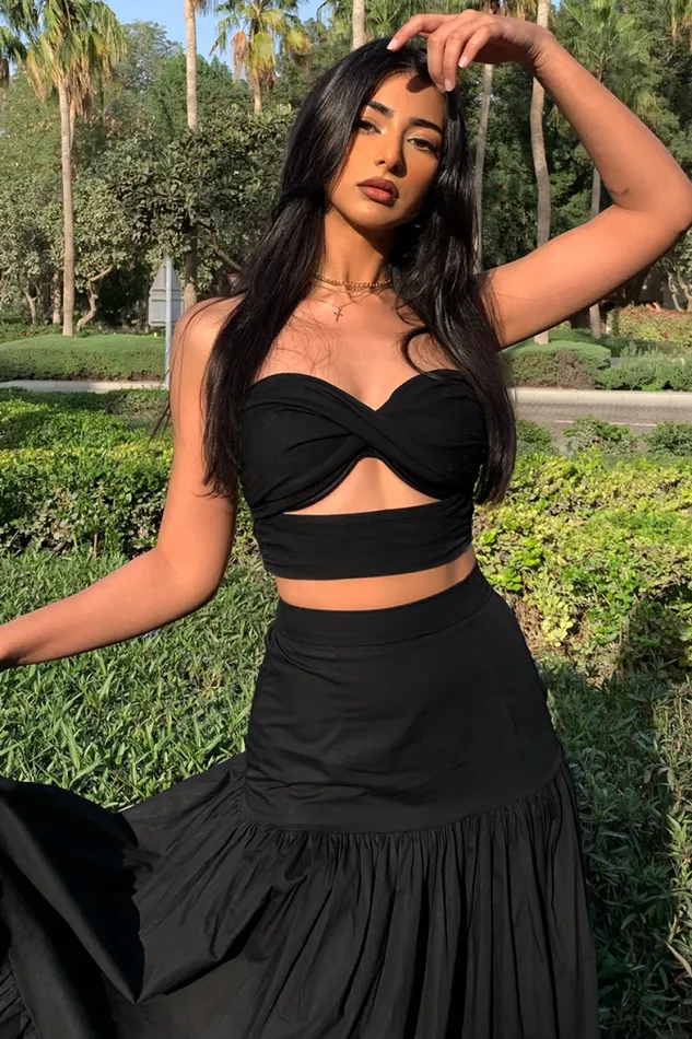 Runaway The Label Skirts Shop Ayla Maxi Skirt 8211 Black