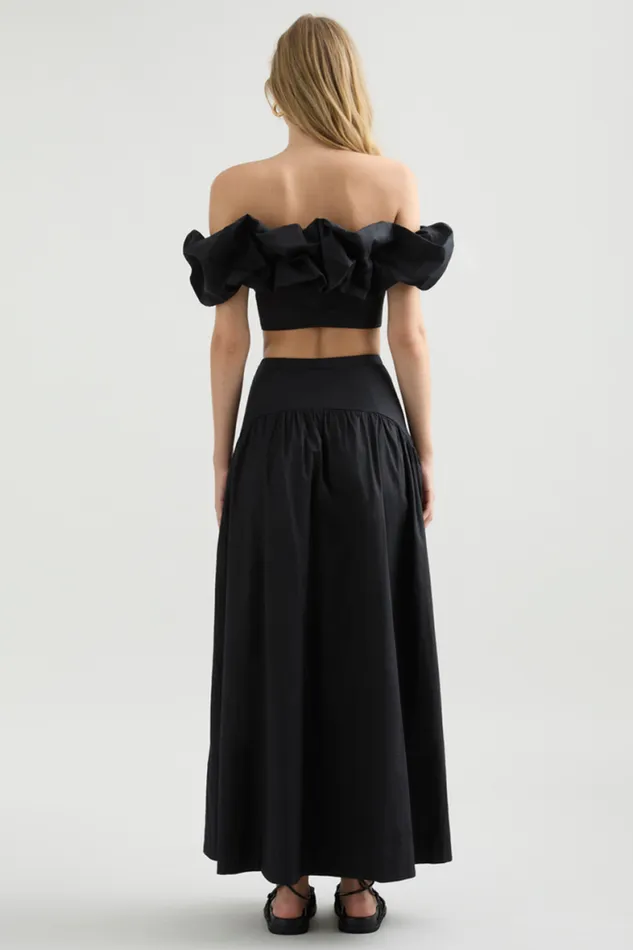Runaway The Label Skirts Shop Savannah Maxi Skirt 8211 Black