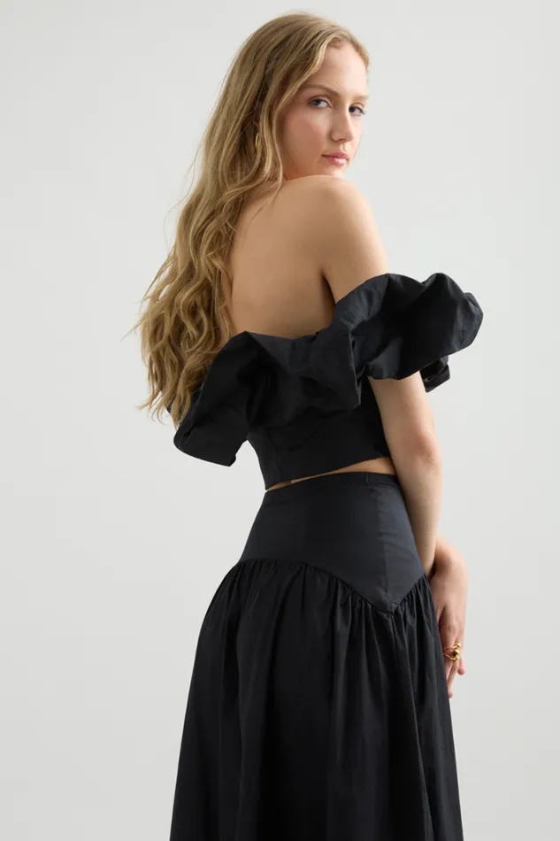 Runaway The Label Skirts Shop Savannah Maxi Skirt 8211 Black