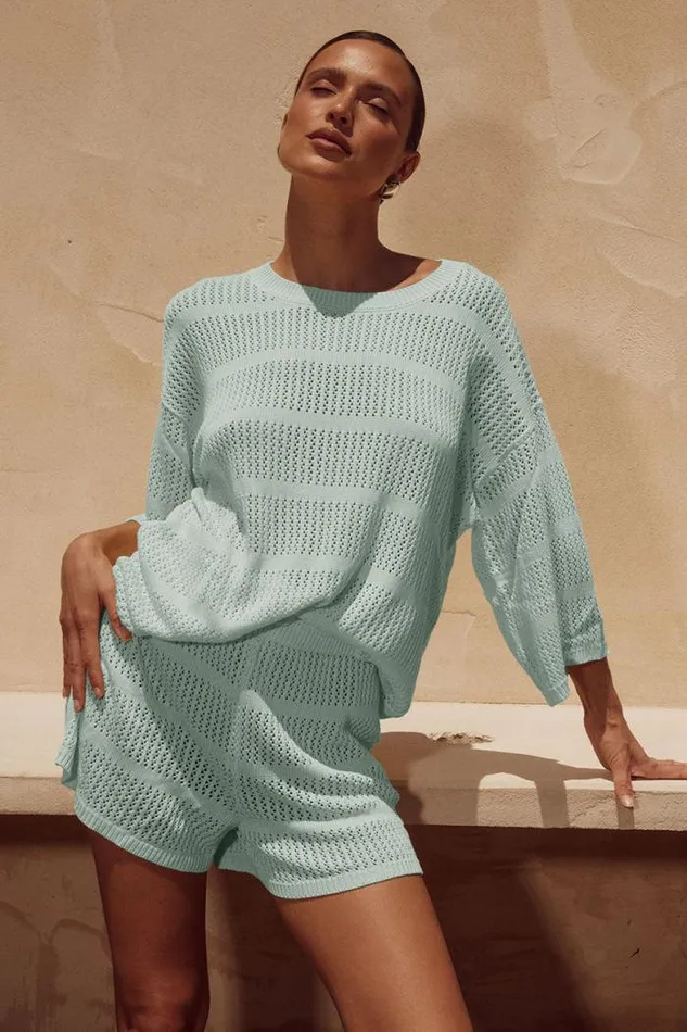 Runaway The Label Summer Sets Shop SAMIA TOP 8211 SAGE