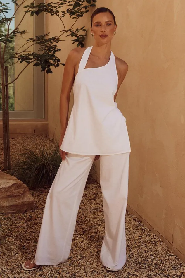 Runaway The Label Summer Sets Shop SAPHIRA TOP 8211 WHITE