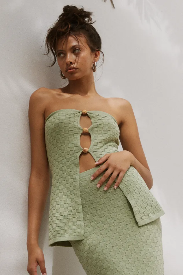 Runaway The Label Summer Sets Shop WATAYA TOP 8211 SAGE
