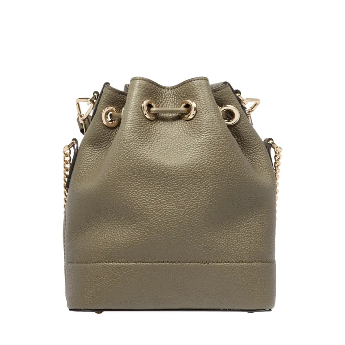 S Bucket Bag Dark Khaki Women Lancel Cross Body Bags S Bucket Bag Dark Khaki Women Lancel Cross Body Bags