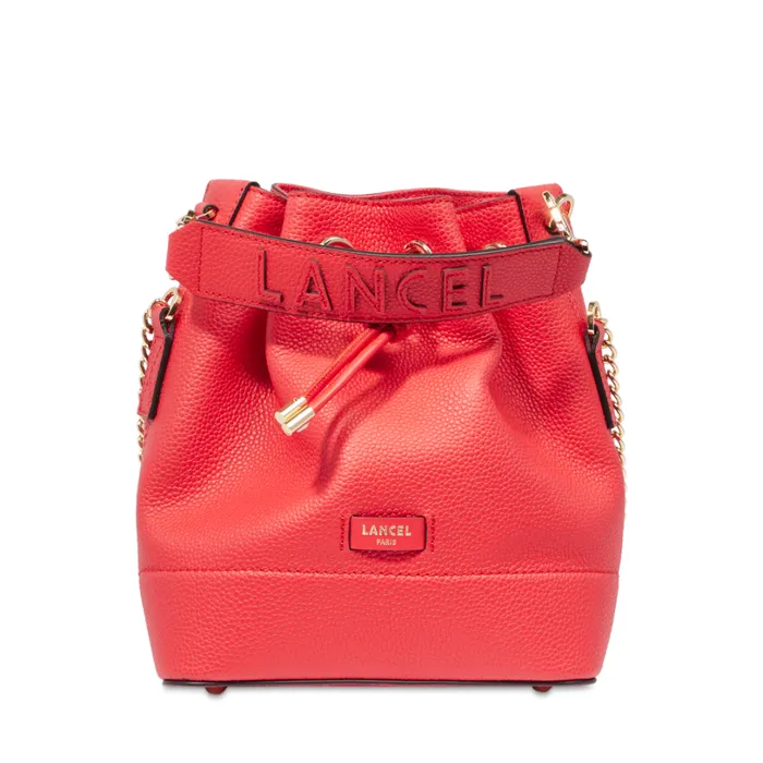 S Bucket Bag Kiss Red Women Lancel Bucket Bags