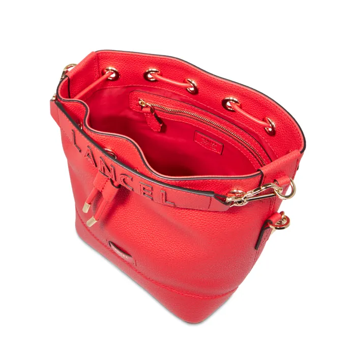 S Bucket Bag Kiss Red Women Lancel Bucket Bags