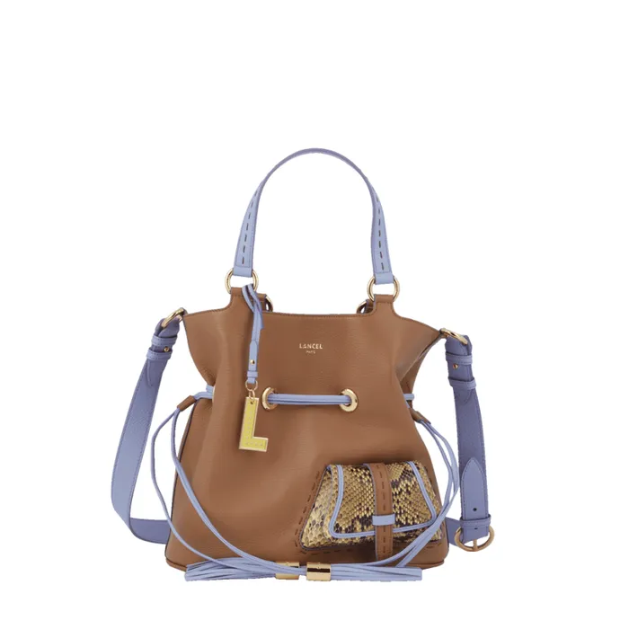 S Bucket Bag Multico Granite Women Lancel Bucket Bags