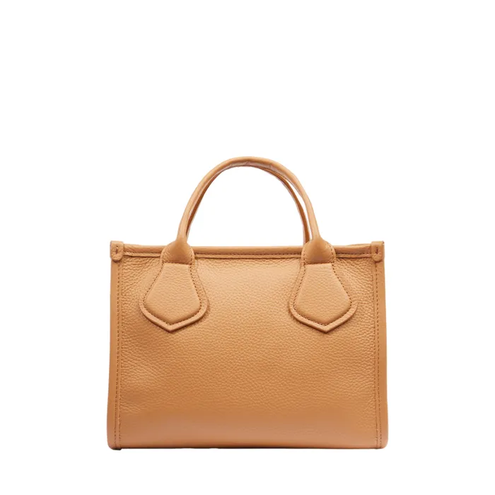 S Zip Tote Camel Women Lancel Hand Bags