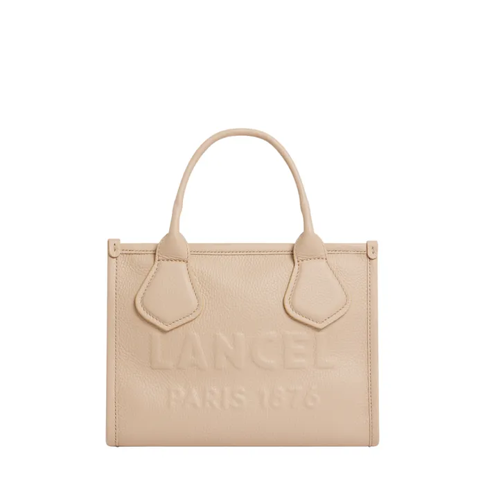 S Zip Tote Cappucino Women Lancel Hand Bags
