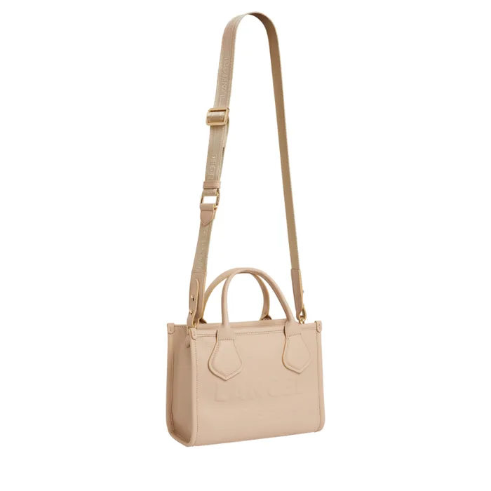 S Zip Tote Cappucino Women Lancel Hand Bags