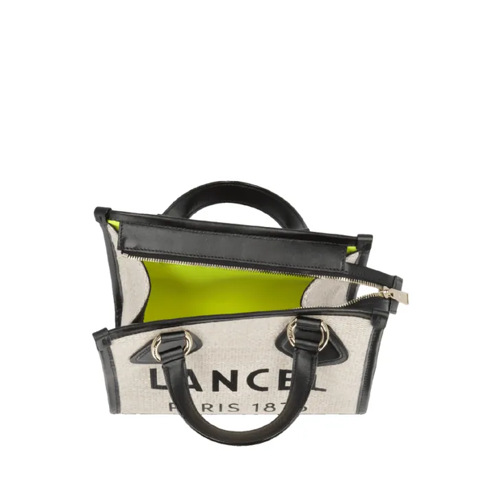 S Zip Tote Naturalblack Women Lancel Tote Bags S Zip Tote Naturalblack Women Lancel Tote Bags
