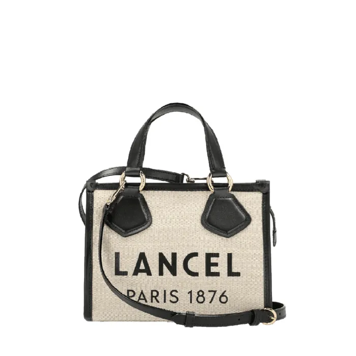 S Zip Tote Naturalblack Women Lancel Tote Bags S Zip Tote Naturalblack Women Lancel Tote Bags