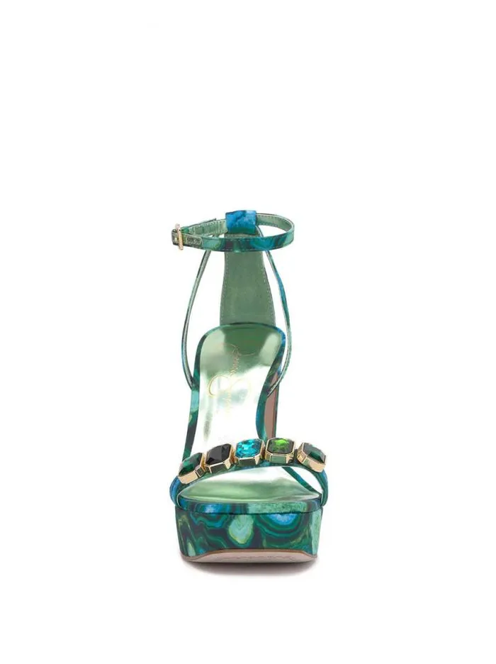 Sandals Shoes Jessica Simpson Callirah Platform In Fluorite Combo