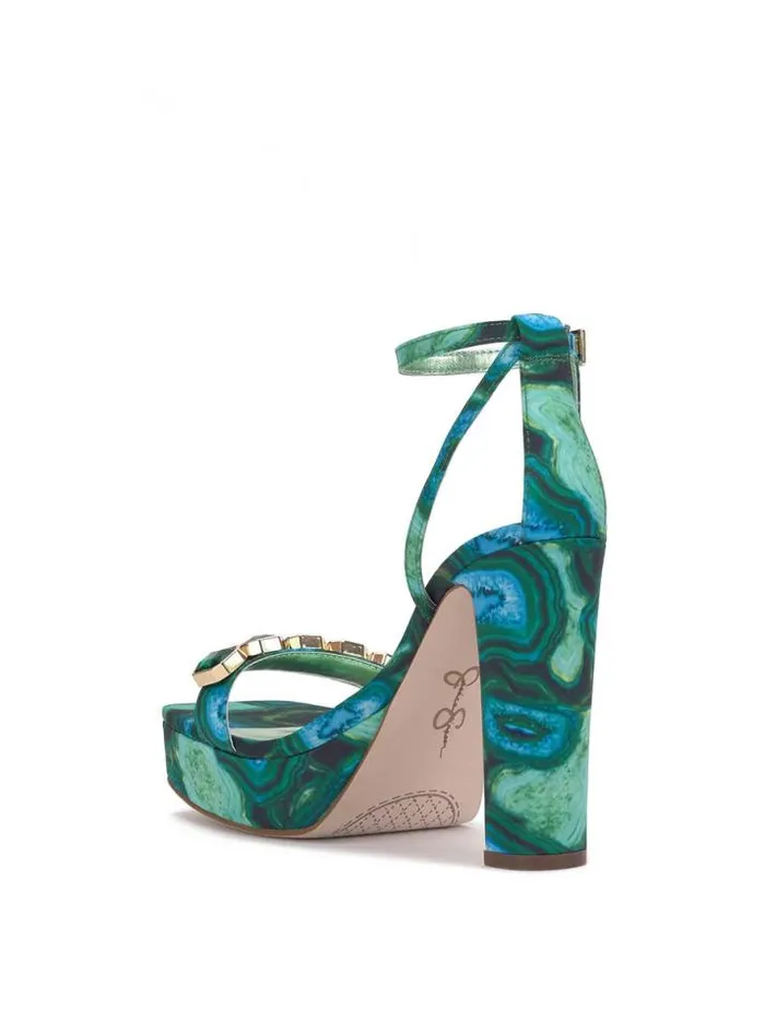 Sandals Shoes Jessica Simpson Callirah Platform In Fluorite Combo
