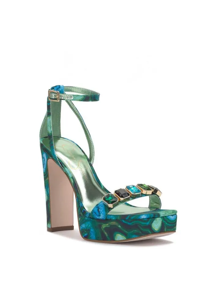 Sandals Shoes Jessica Simpson Callirah Platform In Fluorite Combo