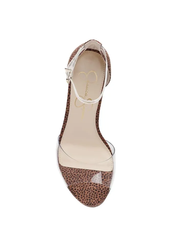 Sandals Shoes Jessica Simpson Daisile High Heel In Cheetah