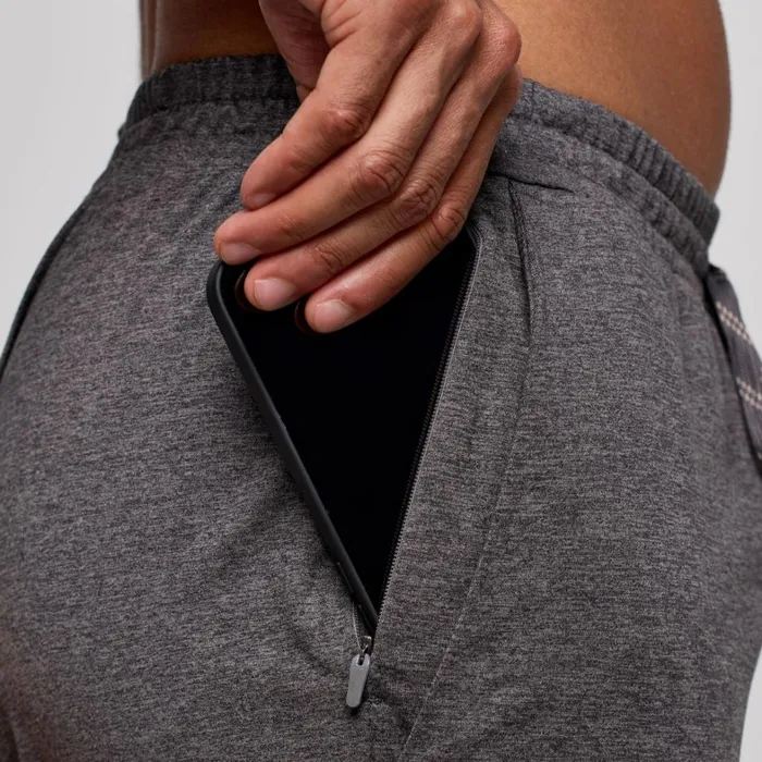Saucony Bottoms Men Triumph Pant Carbon Heather