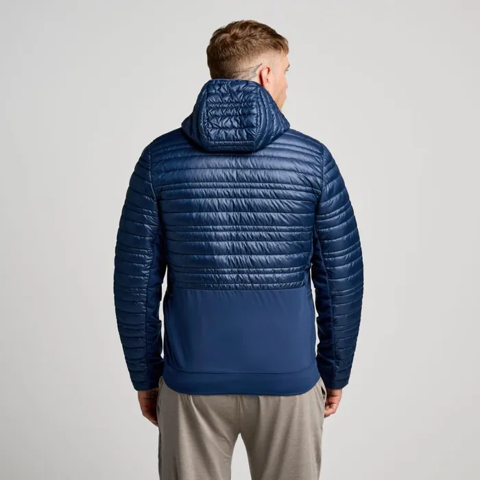 Saucony Jackets Men Hurricane Insulated Jacket Navy