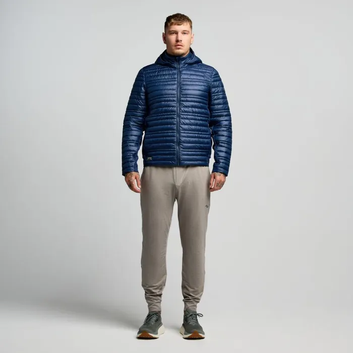 Saucony Jackets Men Hurricane Insulated Jacket Navy