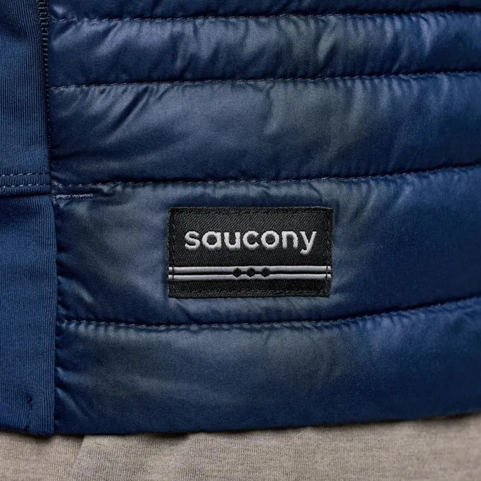 Saucony Jackets Men Hurricane Insulated Jacket Navy