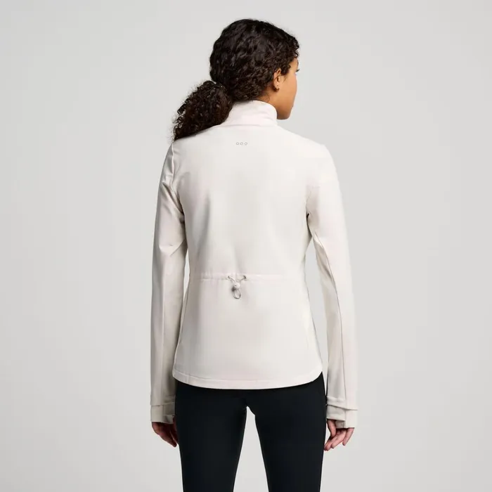 Saucony Jackets Women Hurricane Soft Shell Jacket Dove