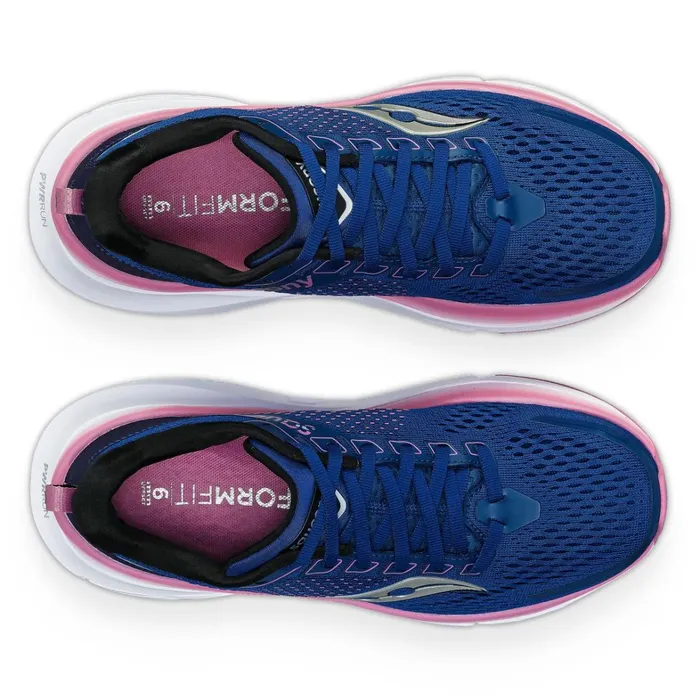 Saucony Running Women Guide 17 Extra Wide Navyorchid