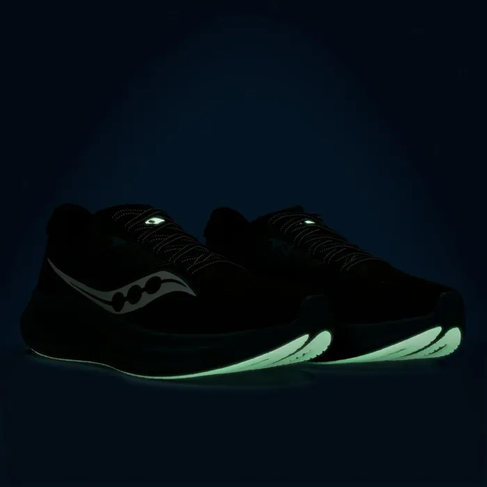 Saucony Running Women Ride 17 Halloween Blackglow