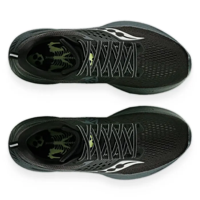 Saucony Running Women Ride 17 Halloween Blackglow