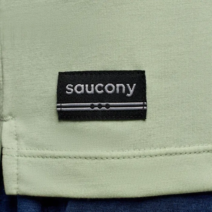 Saucony Tops Men Triumph Long Sleeve Sage