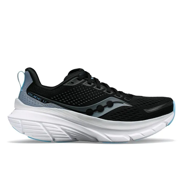 Saucony Walking Women Guide 17 Extra Wide Blackfog