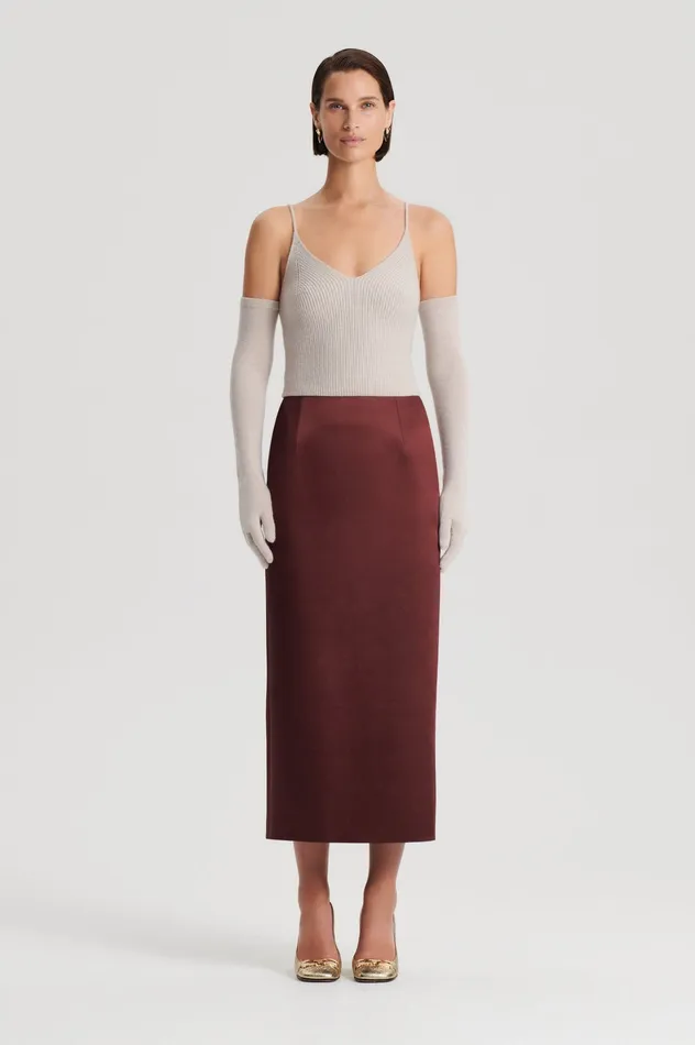 Scanlan Theodore CASHMERE CAMISOLE DOVE Women Knitwear