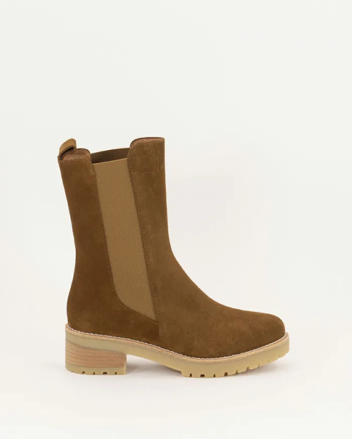 Sessn Womens Shoes Louisalta Tobacco Suede Gift for Friend