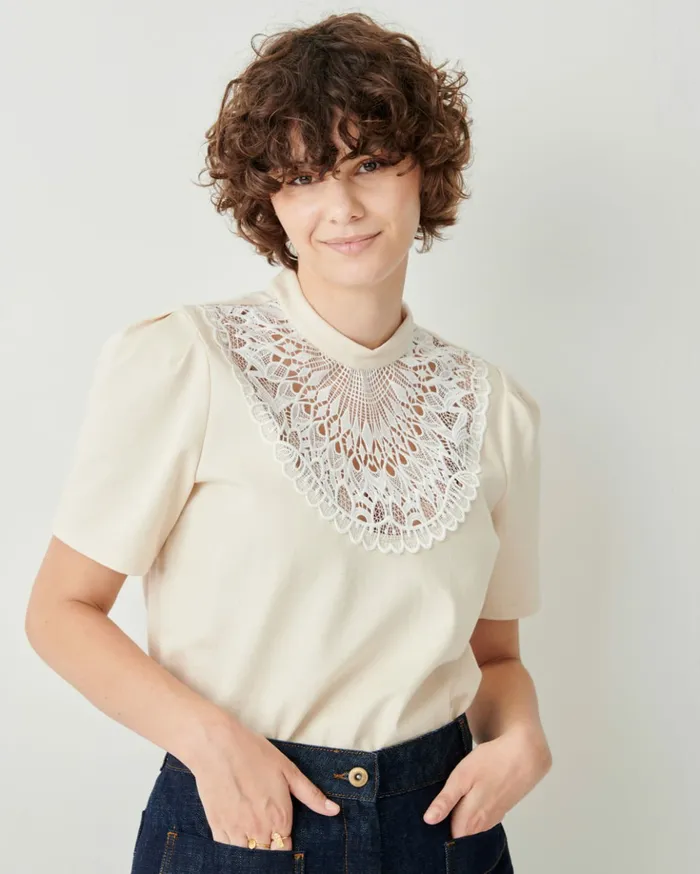 Sessn Womens TShirts And Tops Amberlino Fleur de Sel Popular
