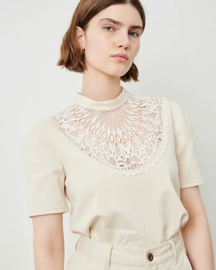 Sessn Womens TShirts And Tops Amberlino Fleur de Sel Popular
