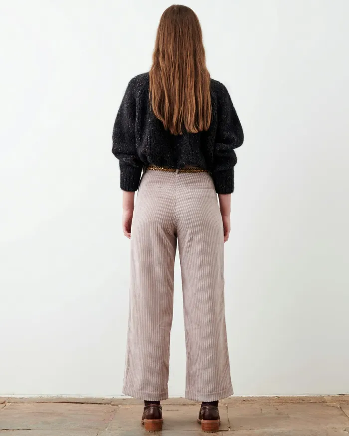 Sessn Womens Trousers Cybill Misty Mauve