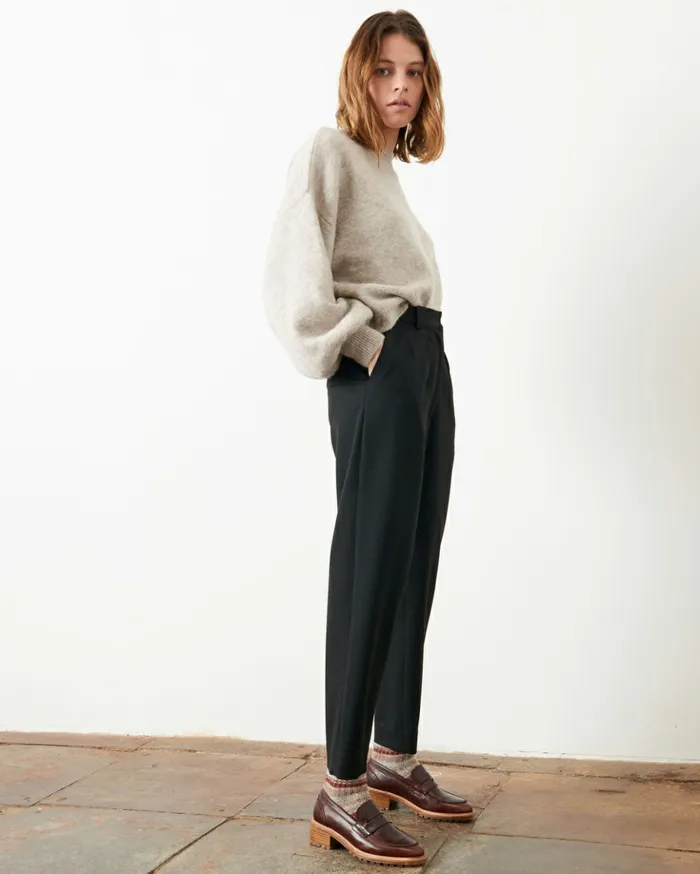 Sessn Womens Trousers Hondino Black