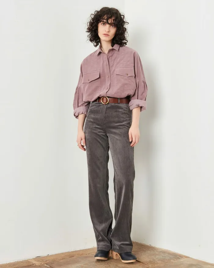 Sessn Womens Trousers Just kids Smocked Pearl