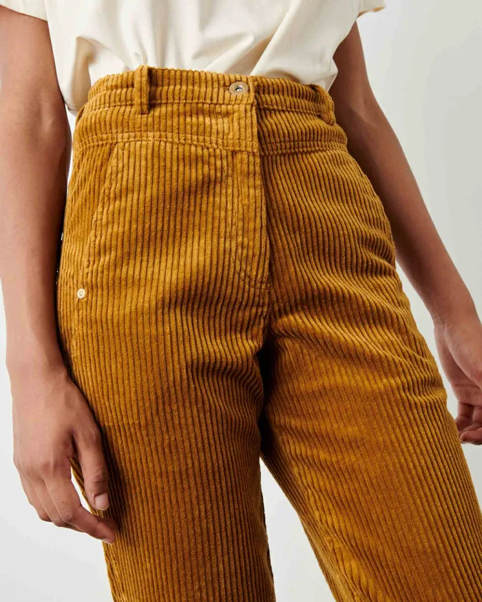 Sessn Womens Trousers Rosario Honey Gold