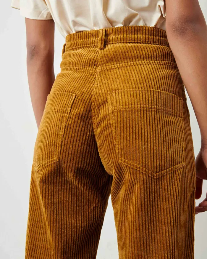 Sessn Womens Trousers Rosario Honey Gold