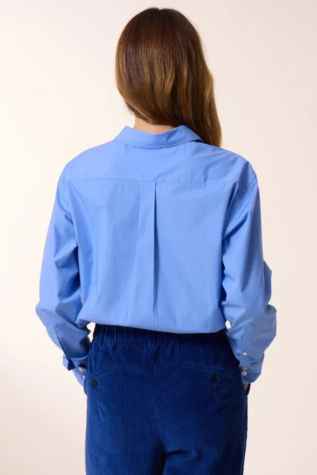 Shirts and Blouses Women Leon and Harper Cyrce Pln Shirt Blue