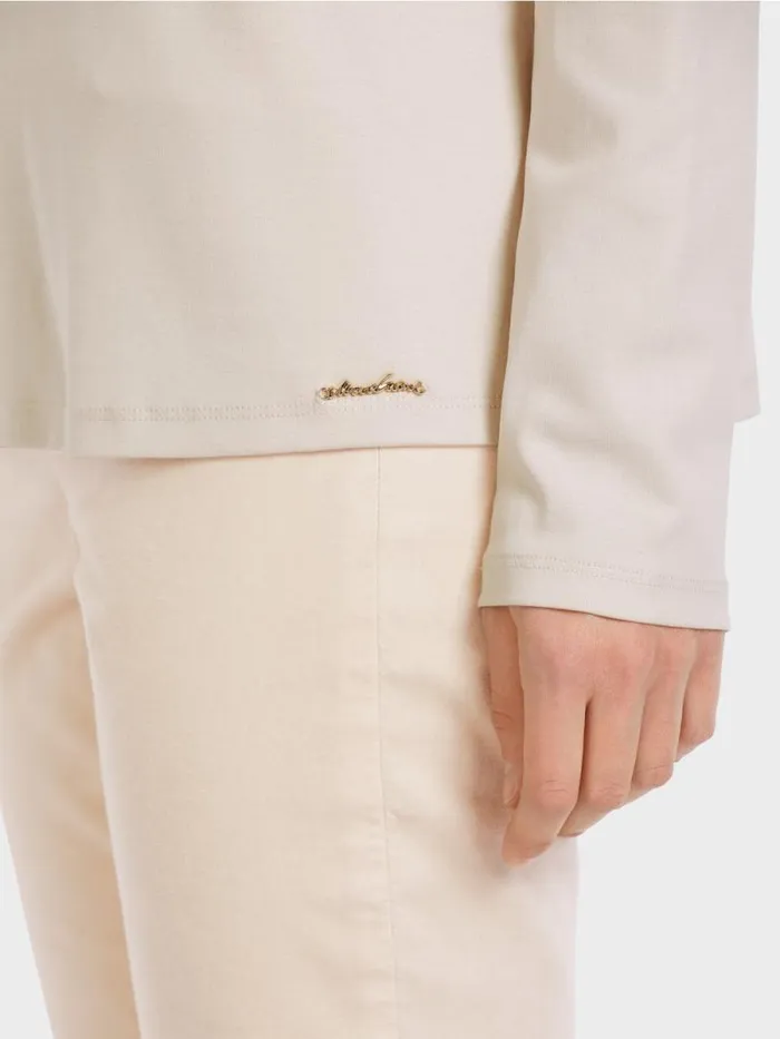 Shirts and Tops Damen Marc Cain Elegantes Longsleeve Soft Blossom